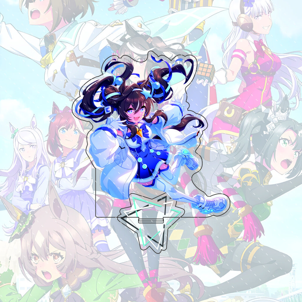 Game anime Pretty Derby 15 cm acrylic stand figure standing model multiple theme series desktop decoration gift