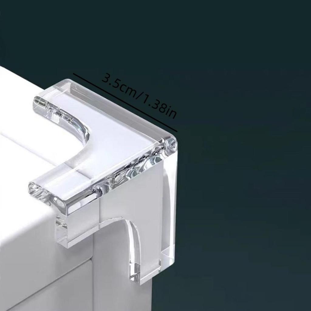 Baby Security Protection Corners Home Silicone Transparent Corner Guards Anti-Shock Furniture Table Edge Protectors