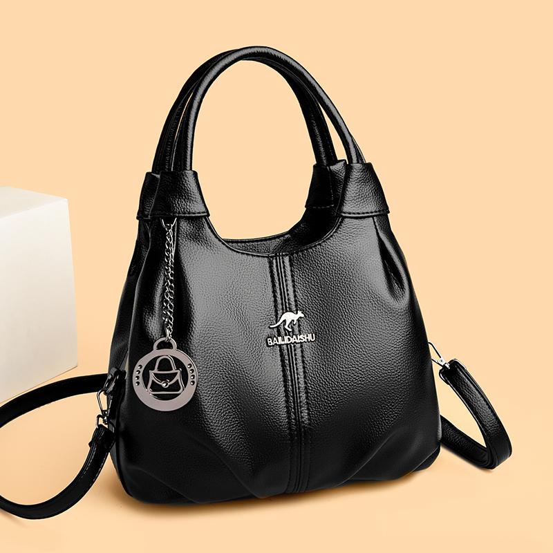 Genuine High Quality Leather Handbag Brand Women Shoulder Crossbody bags for Designer Female Messenger Bags Fashion Luxury Tote