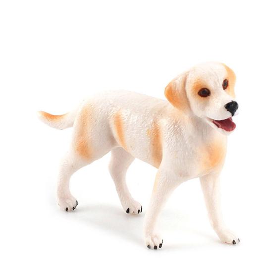 Dog Model Smell-less Solid PVC Realistic Dog Figure for Home