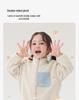 Willberu Kinder 3-in-1 Winddichte Fleecejacke - Jungen & Mädchen Farbblock Wasserdichter Mantel