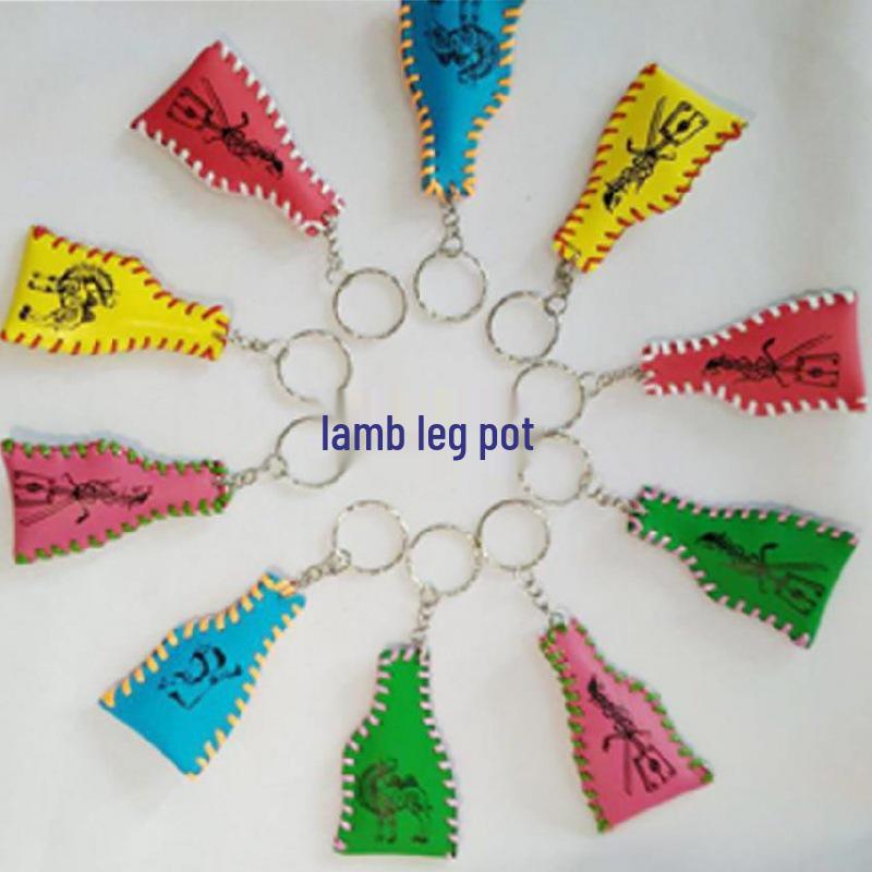 Mongolian Yurt Souvenir Keychain Pendant