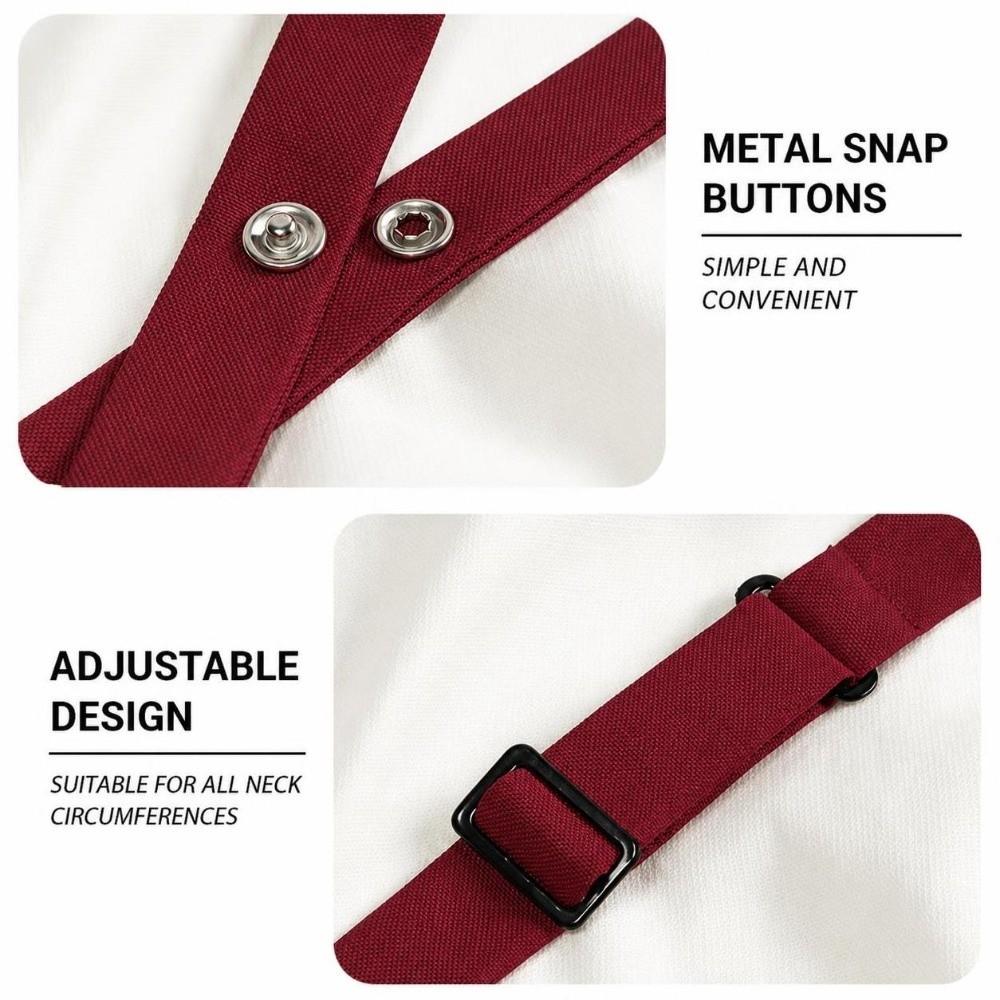 Fine Texture Cross Tie Shirt Removable Design JK Uniform Decor Bow Tie Accessories For Girls