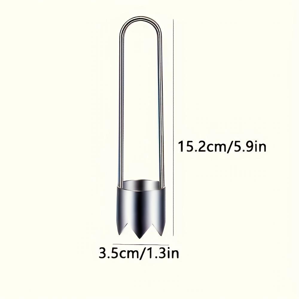 Stainless Steel Fruit and Vegetable Core Remover, Universal Kitchen Gadget, Durable and Easy to Use