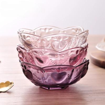 Cold Noodle Bowl Glass Salad Bowls for Food Japanese Style Bowl Household Utensils for Kitchen Tableware Ramen Pretty Rice Soup