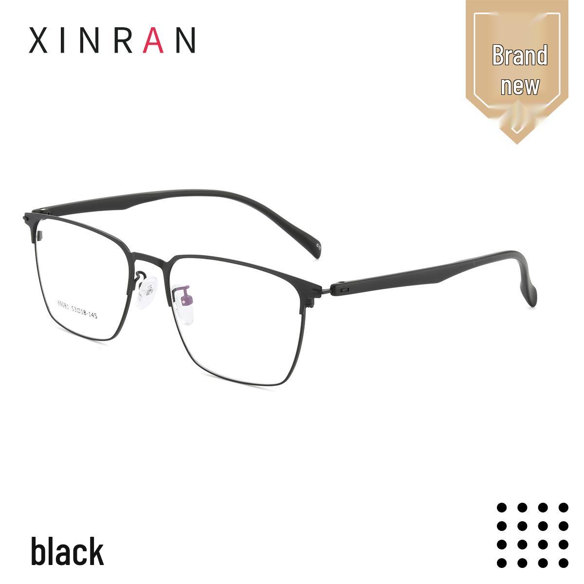 Men s Ultra-Light Pure Titanium Myopia Glasses with Blue Light Blocking