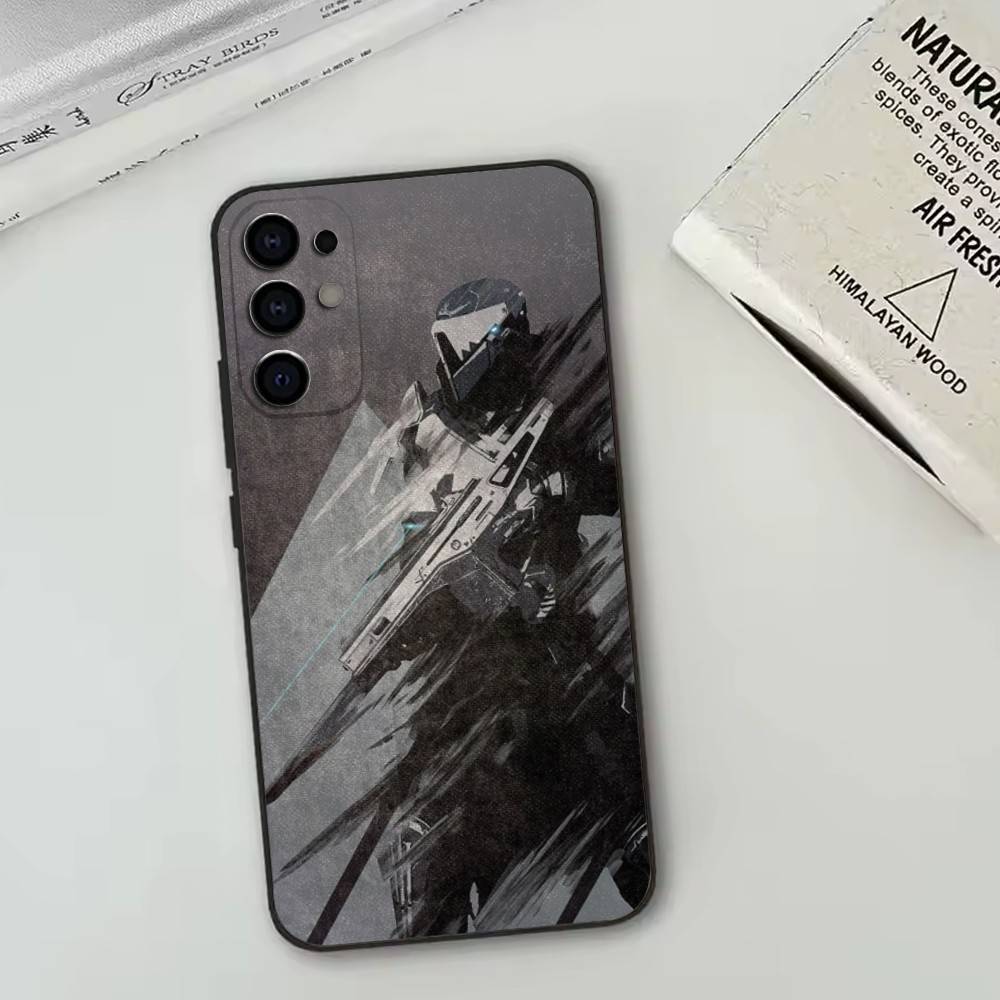 Destiny   Phone Case Black Silicone Soft For Samsung S25,S24,S21,S22,S23,S30,Ultra,S20,Plus,Fe,Lite