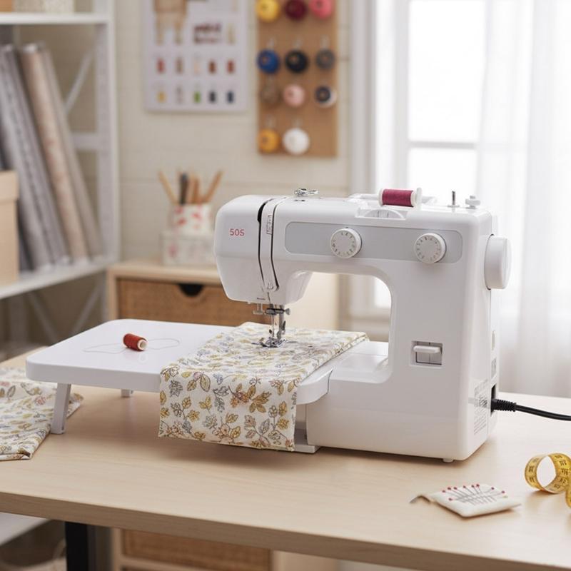 Portable Sewing Machine Extension Table ABS Materials Sturdy Support Easy Setups for Flexible Crafting Space