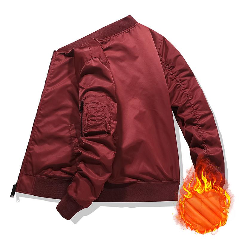 Bomber Jacket Men's Baseball Uniform Work Jacket