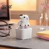 Animal Keyring Accessory 1/2Pcs Goat Keyboard Fidget Toy with Sound Rechargeable Sheep Finger Clicker Pocket Sized Tool Toy Push Button Decompression
