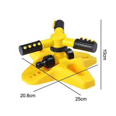 Upgrade Automatic Lawn Sprinkler 360 Degree Rotating Lawn Irrigation System 2 Mode Water Sprinkler 4 Nozzle Yard Garden Supplies