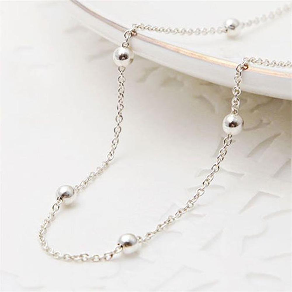 [Onoma] Onm 92.5 Silver Daily Ball Chain Necklace (9594299)