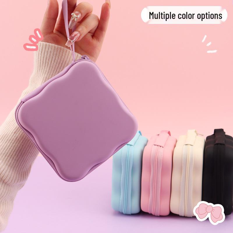 Cute Cartoon Travel Storage Bag for Cables, Camera, Charger, and Earphones