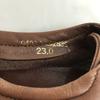 USED/ECCO soft leather walking shoes women 36 23 brown Japan