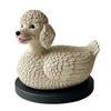 Dog Duck Figurine French Bulldog Corgi Samoyed Dobermann Border Collie Statue Sculpture Home Office Decoration Ornament