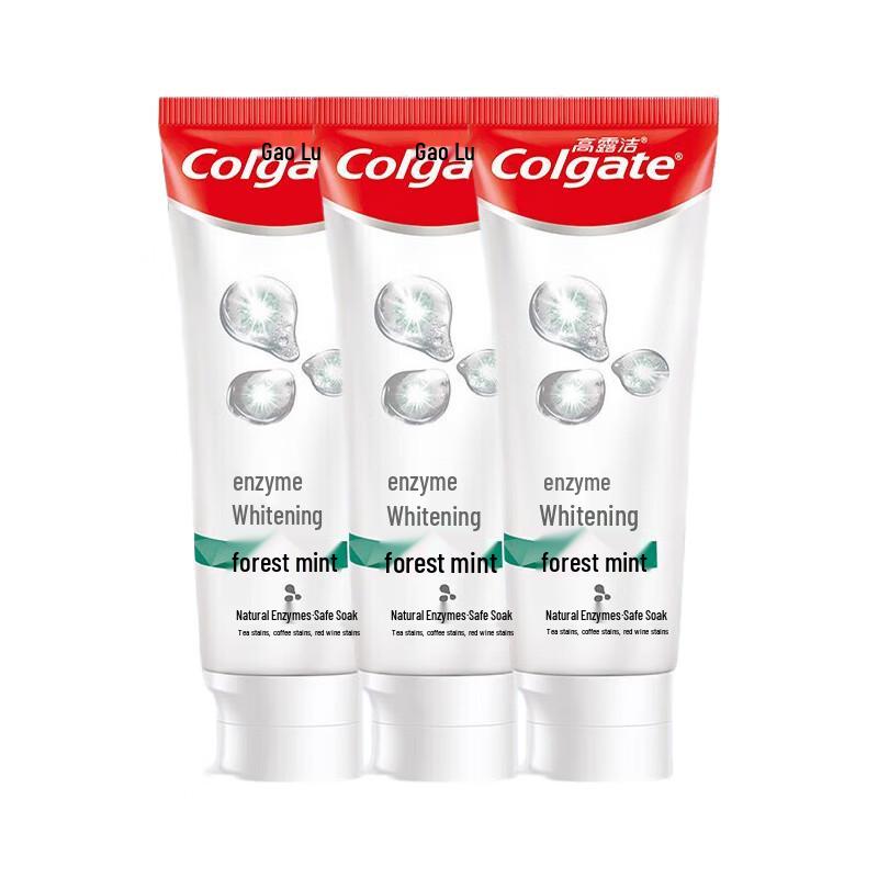 Colgate Optic White Forest Mint Toothpaste, 3 x 120g