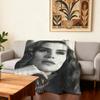 Actor E-Emmanuelle Seigner Blanket Super Warm Comfortable Plush Throw Blanket Child Home Sofa Bedroom Gift
