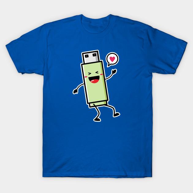 Unisex Fashion TShirt Cute Flashdisk Print TShirt Plus Size XS-6XL T-Shirt 100%Cotton Tops O Neck Short Sleeve Tees