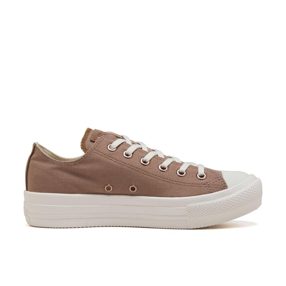 Converse All Starlight Plts Point Suede Pg Ox 31312001 Greige