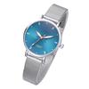 Women Quartz Watch Luxury Mesh Alloy Bracelet Adjustable Comfort Fit Precision Timekeeping Dress Watch for Office Party Gift