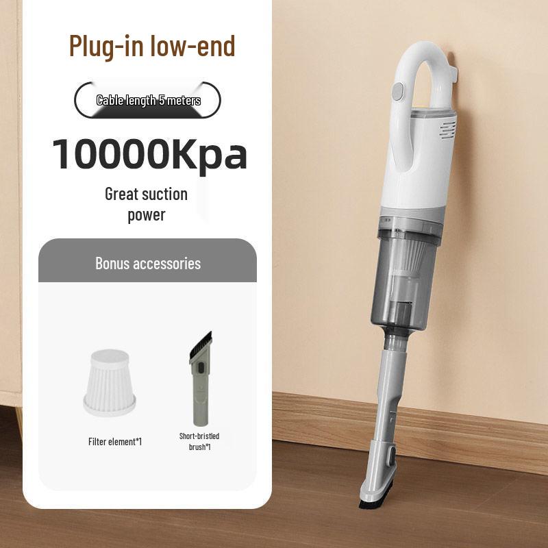 Cordless All-in-One Silent Vacuum & Wet Mop - High-Power Handheld Dust & Mite Remover for Home
