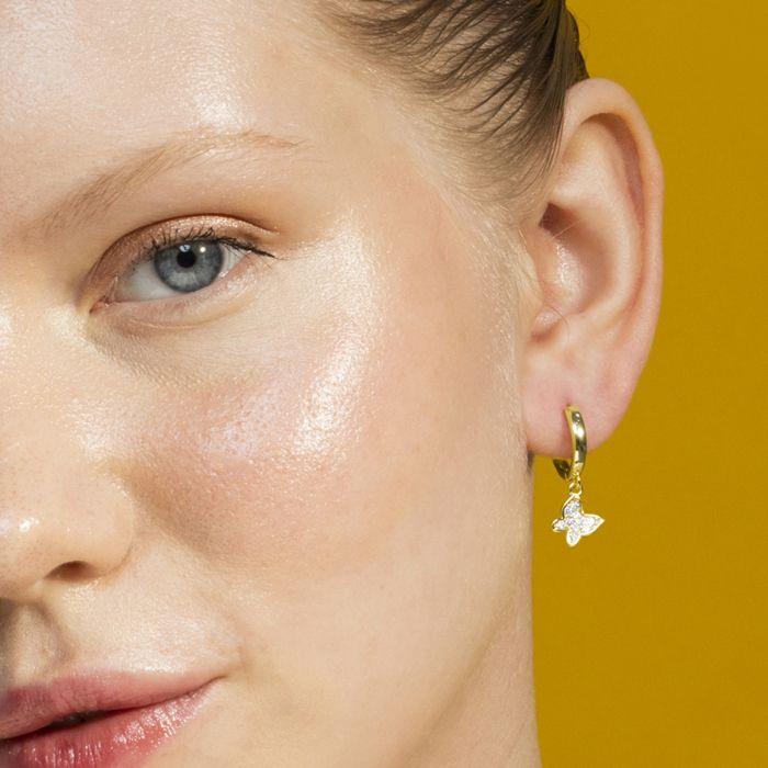 Boucles d'oreilles Luxenter Kaduro et plaqué or 18k