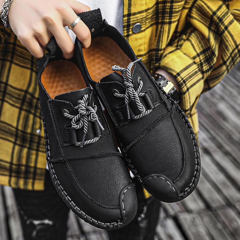 Мужские мокасины, обувь для вождения, удобная повседневная обувь на ...