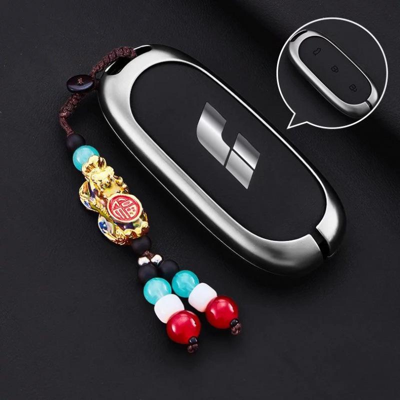 Ideal L6 to L9 Car Key Case: Premium Metal Protective Shell for Men and Women