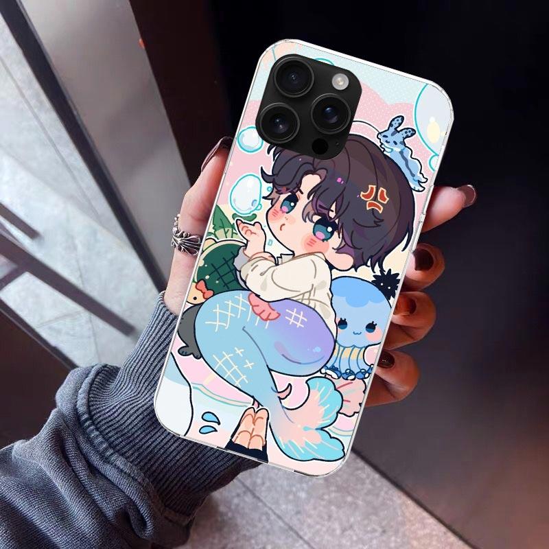 

Love And Deepspace Cute Phone Case For iPhone 17 Air 16 15 Pro Max 14 Plus 13 Mini 12 11 Cover 7 8 SE Silicone Shell Print Funda iPhone 15 Plus