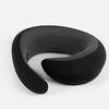 Portable Memory Foam U-Shaped Neck Pillow Set for Airplane Travel