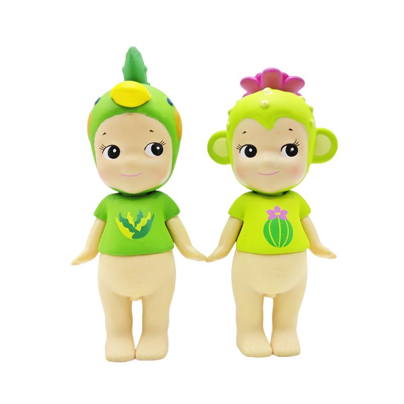 Cactus Series Blind Box Mini Anime Figures Ornaments Dolls Fans Children Christmas Birthday Gift Toy