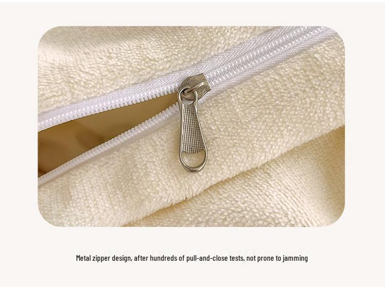 Verdicktes Samt Besticktes Baby Bettwäsche Set - Milchsamt Bettlaken, Bettbezug und Flanell Korallenfleece