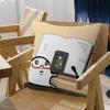 Cute Cartoon M-Mojjilong Cushion Cover Pillow Cover Decor Pillowcase Printed Cushion Case for Couch