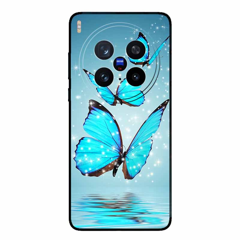 For Vivo X200 Ultra 5G Case Fashion Black Silicone Back Cover Case for X200 Ultra Protective Bumper VIVO X200 Ultra Phone Funda