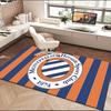 1PC rug Montpellier Sport Club Carpet, Chair Rug,Area Rug for Office Bedroom living rooms bedroom, Doormat decor Christmas fan gifts