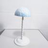 Lace Fabric Surface Wig Holder and Display Stand for Men and Women