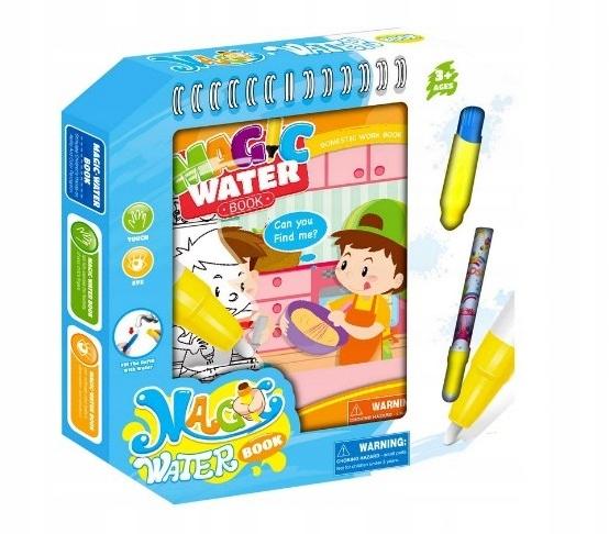 Książeczka Do Kolorowania Mazakiem Wodnym 0299