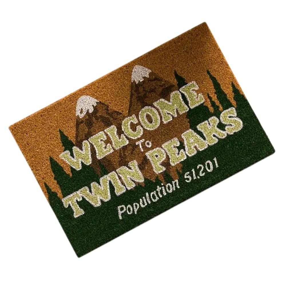 Twin Peaks Welcome To Door Mat