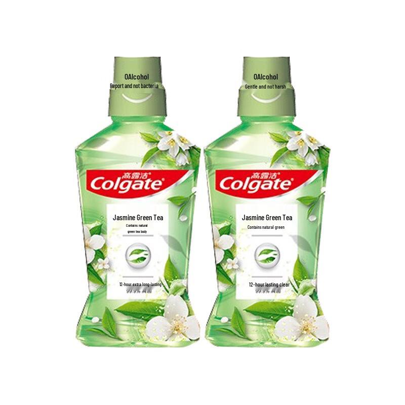 Colgate Fresh Tea Mouthwash Twin Pack