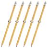 Educational Writing Pens 5 Pieces Textured Pencils Stress Relief Pencil With Nut Calming Sensory Toys For Kids Writing Toys