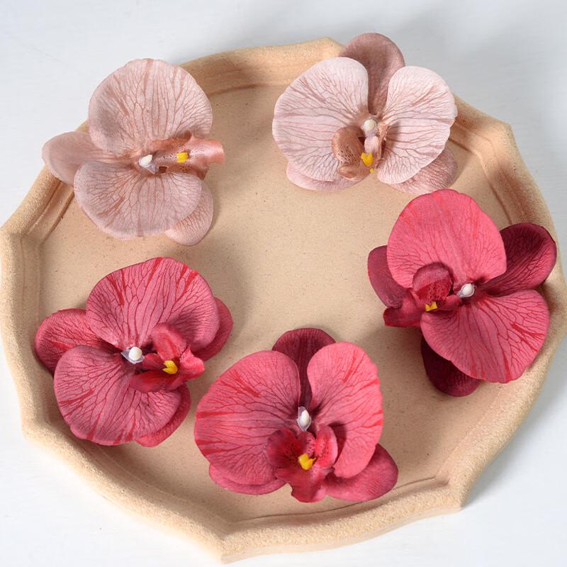 Artificial Butterfly Orchid Flower Heads
