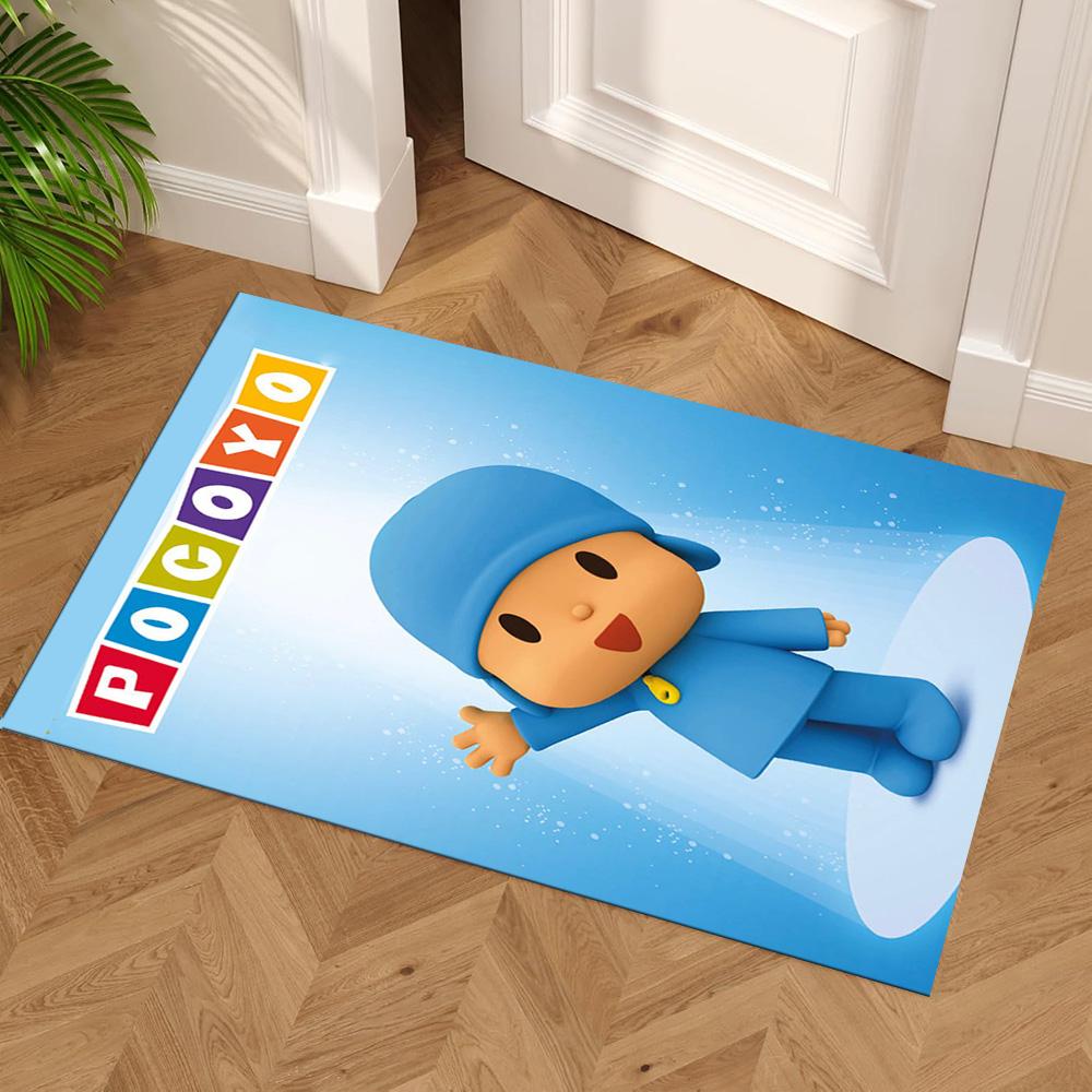 Pocoyo Area Rug Suitable for Hallway Entryway Dormitory Study room Antislip Carpet Anime Office Decor Birthday/Christmas Gift