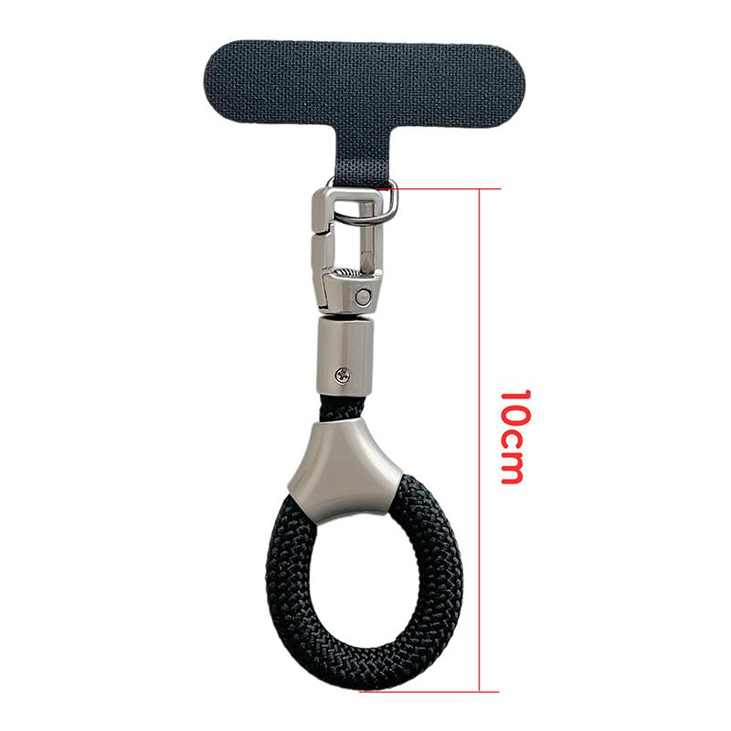 Rotatable 360 Degree Phone Ring Buckle Lanyard Durable Thumb Strap for Smartphone Easy Carry for Commuting