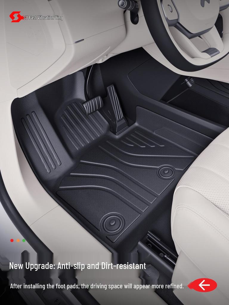 2025 Lixiang L90 TPE Full Coverage Floor Mats Interior Carpet with Fan