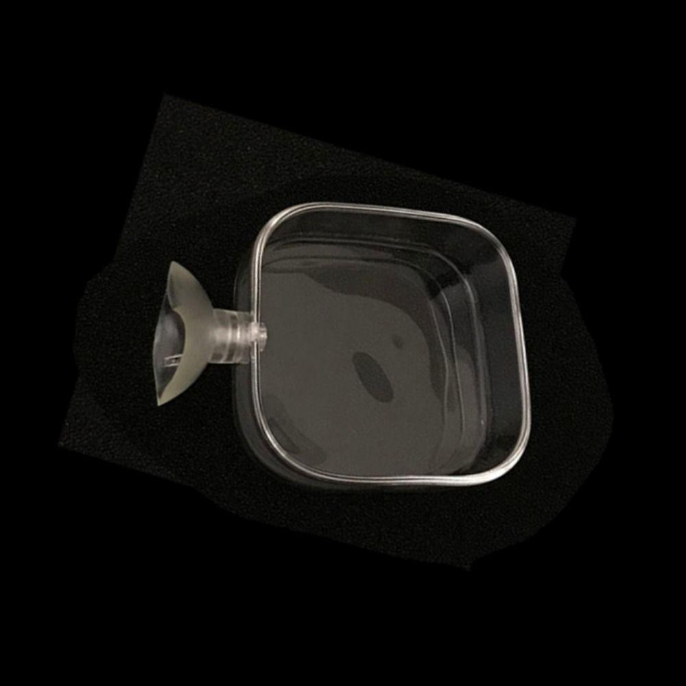Durable for Fish Tank Acrylic Fish Feeding Bowl Fish Feeding Dish Shrimp Feeder Shrimp Food Box
