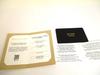 Authentic BVLGARI Black Emerald Green Leather Bifold Wallet Compact Wallet #a896  Refurbished