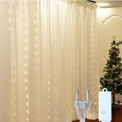 LED Curtain Fairy Lights Flex Wire String Lights Garland For Christmas New Year Party Wedding Home Garden Patio Decoration