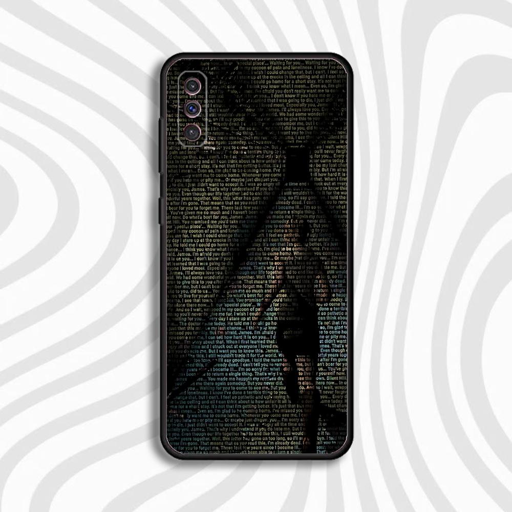 S-Silent Horror Hill Game Phone Case For Samsung S 25,24,23,22,30,21,10,9,Ultra,Plus,Lite,FE,4,5 G Black Soft Case