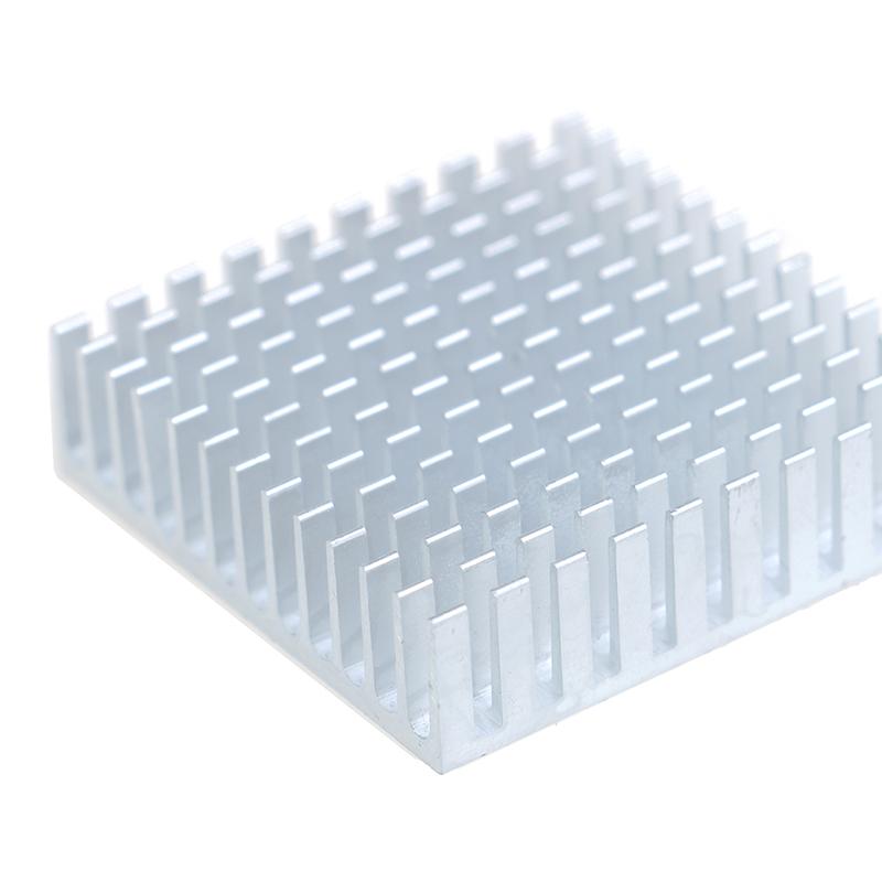 2 ks 40*40*11 mm Stříbrný Radiátor Hliníkový CPU Chladič