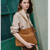 IELGY Ladies Tote Bag Suede Large Capacity Shoulder Messenger Bag